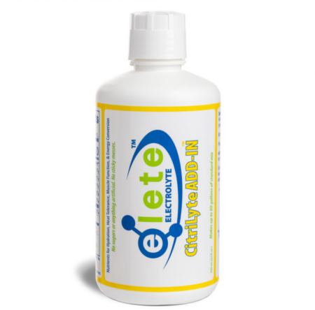 Bikehighway.com - Elete CitriLyte 32 oz (946 ml) Team Bottle of Electrolyte Concentrate