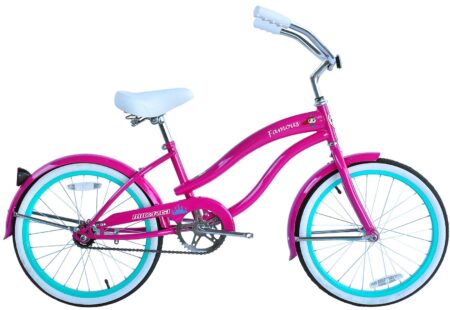 Bikehighway.com - Micargi Girl's Famous 20" Beach Cruiser