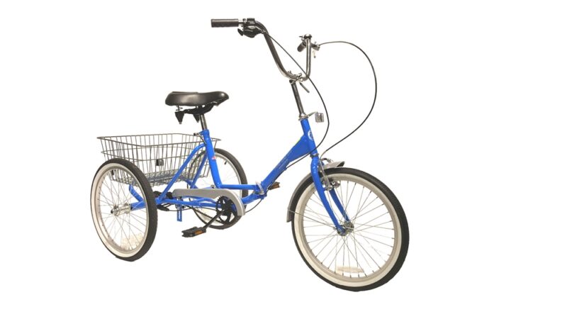 Bikehighway.com - True Bicycles Fold and Go 3 Speed Folding Tricycle