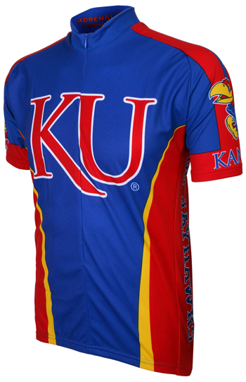 Bikehighway.com - Kansas University Jayhawks Cycling Jersey