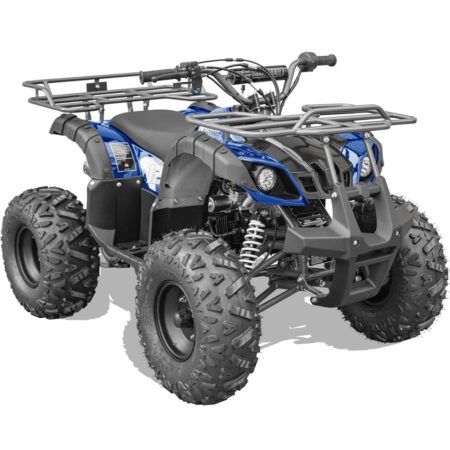 Bikehighway.com - MotoTec Bull 125cc 4-Stroke Kids Gas ATV Blue