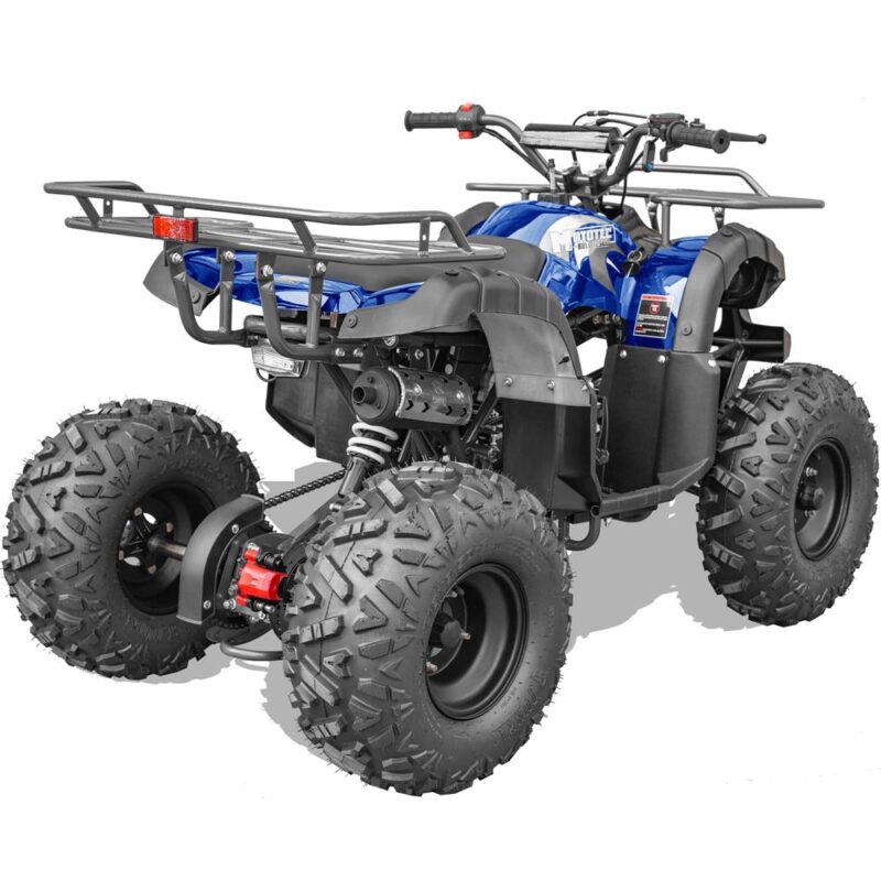 Bikehighway.com - MotoTec Bull 125cc 4-Stroke Kids Gas ATV Blue