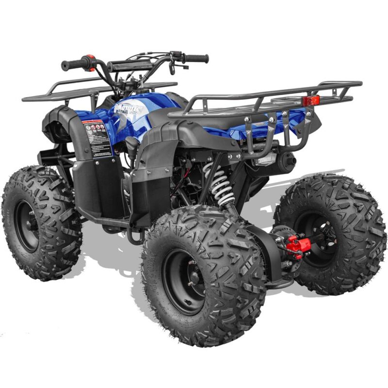 Bikehighway.com - MotoTec Bull 125cc 4-Stroke Kids Gas ATV Blue