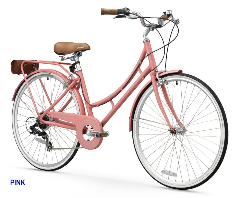 Bikehighway.com - XDS Nadine Ladies Retro 7 Speed Dutch Style City Bike