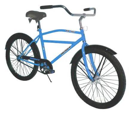 Bikehighway.com - HUSKY Industrial Cruiser Single Speed Bicycle (Model HD-105)