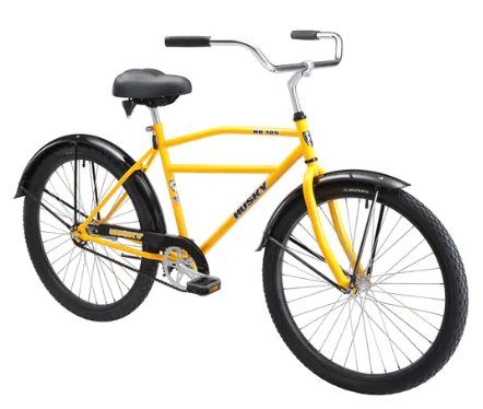 Bikehighway.com - HUSKY HD-120 Heavy Duty Cruiser Bicycle - Single Speed