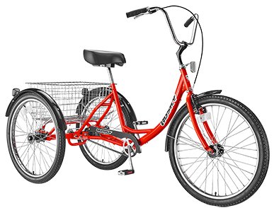 Bikehighway.com - Husky Heavy Duty 26" Industrial Tricycle T-326