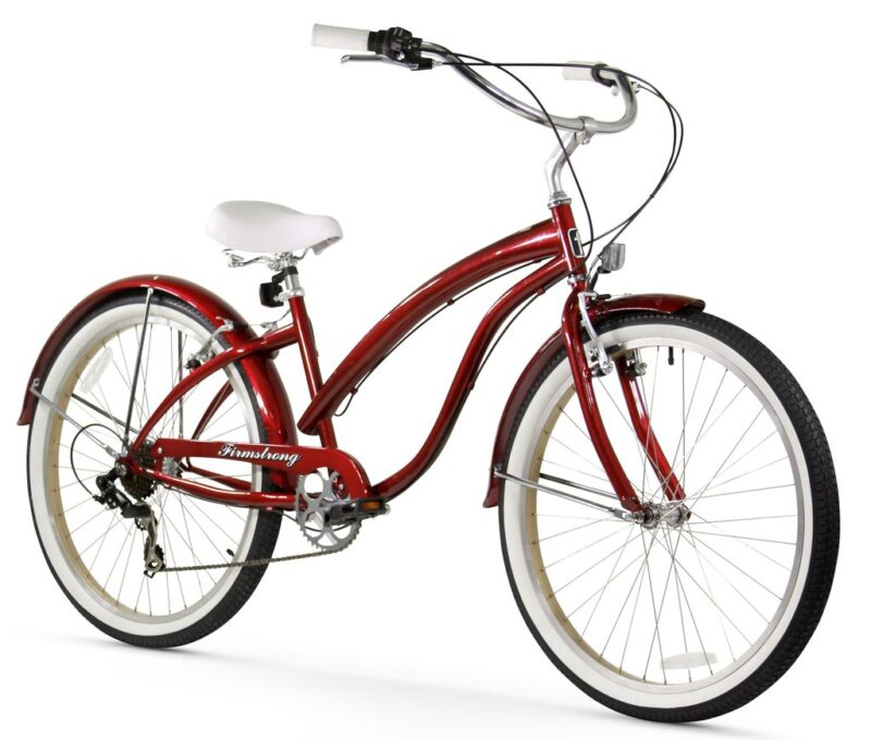 Bikehighway.com - Firmstrong 26" Women's Bella Fashionista 7 Speed Urban Cruiser Bike