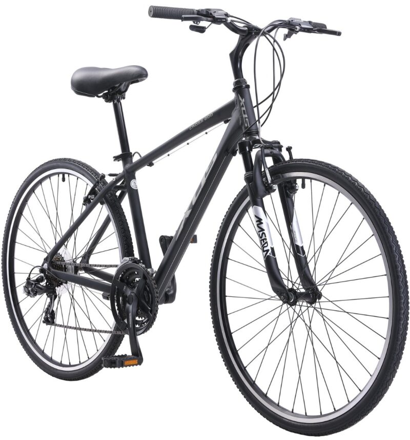 Bikehighway.com - XDS Men's Cross 200 21 Speed Hybrid Suspension Bicycle