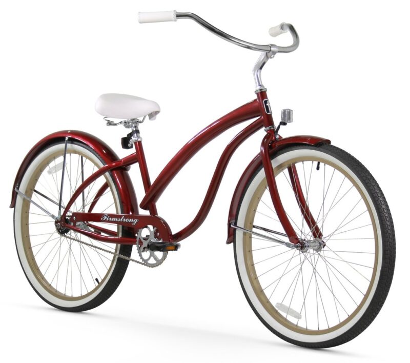 Bikehighway.com - Firmstrong 26" Women's Bella Fashionista 1 Speed Cruiser Bike