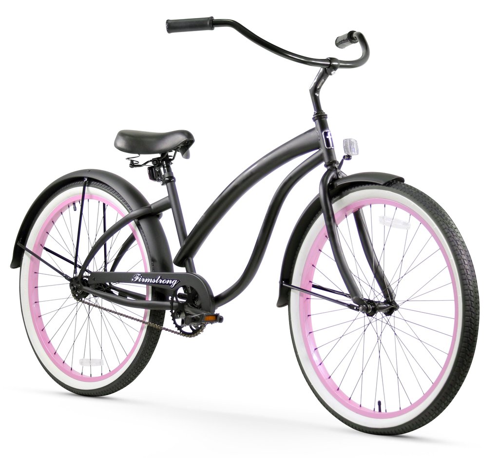 Bikehighway.com - Firmstrong 26" Women's Bella Fashionista 1 Speed Cruiser Bike