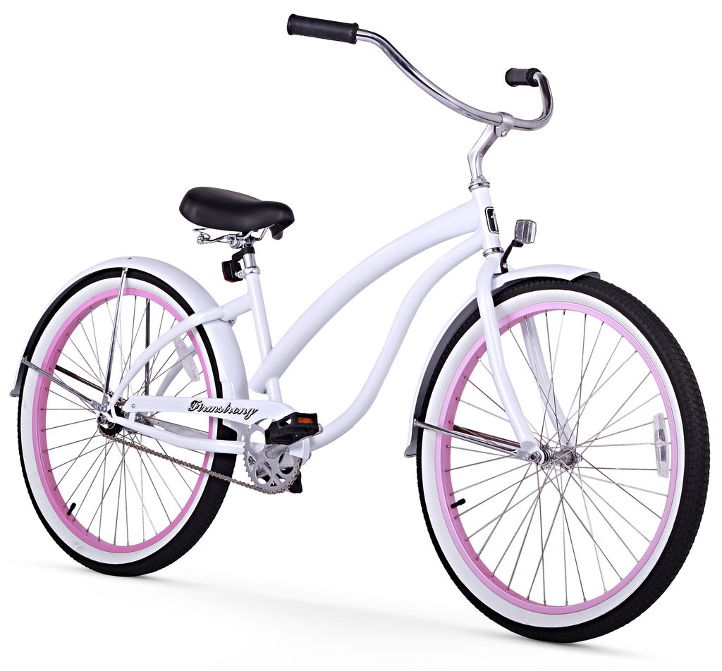 Bikehighway.com - Firmstrong 26" Women's Bella Fashionista 1 Speed Cruiser Bike