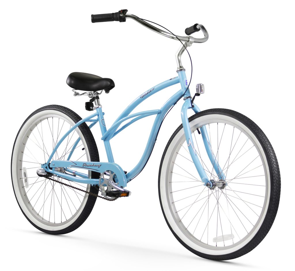 Bikehighway.com - Firmstrong Urban 24" Women's 3 Speed Beach Cruiser