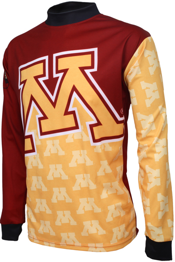 Bikehighway.com - University of Minnesota Mountain Bike Cycling Jersey