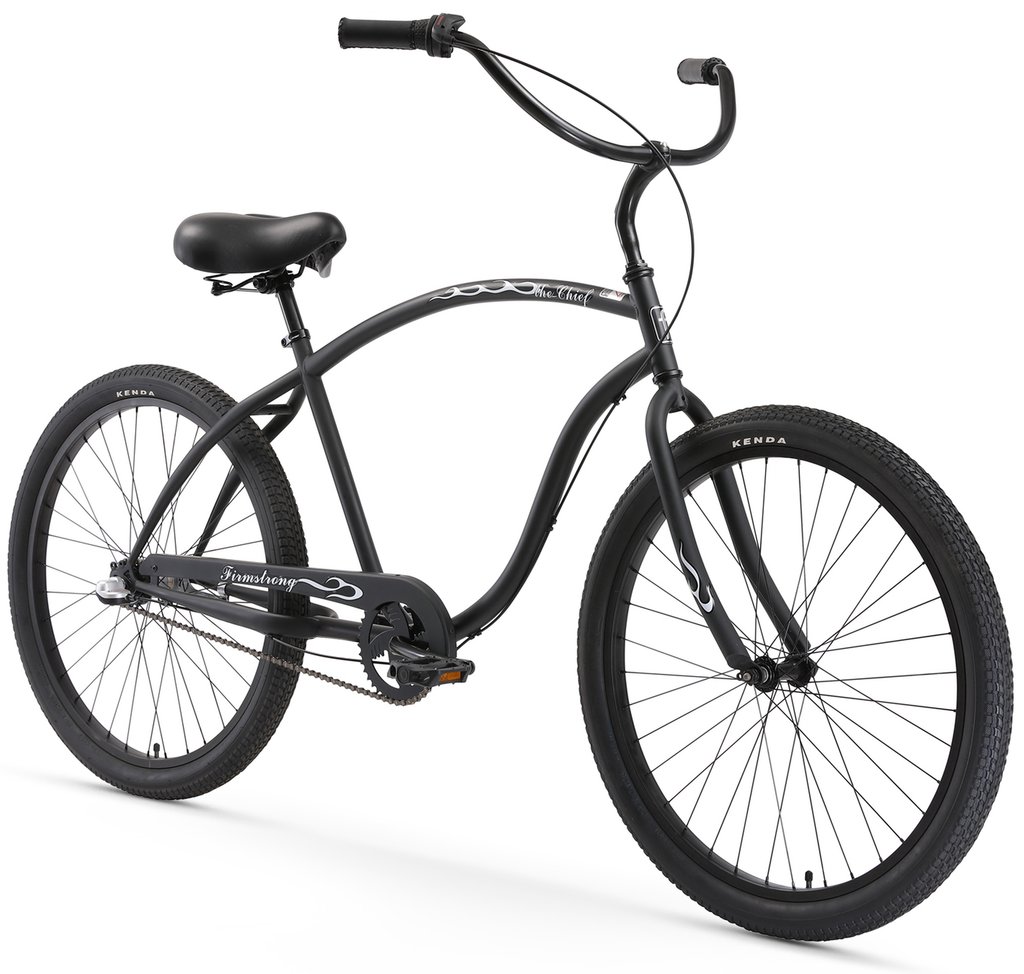 Bikehighway.com - Firmstrong Chief 26" 3 Speed Cruiser Bicycle