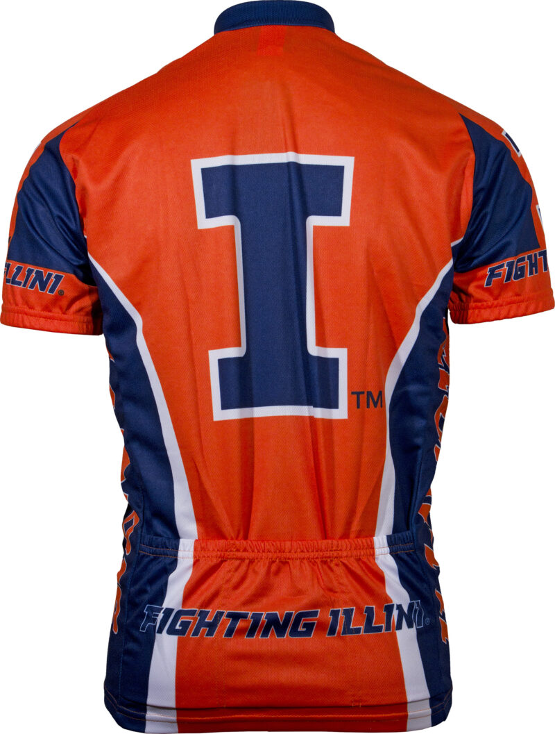 Bikehighway.com - University of Illinois Cycling Jersey