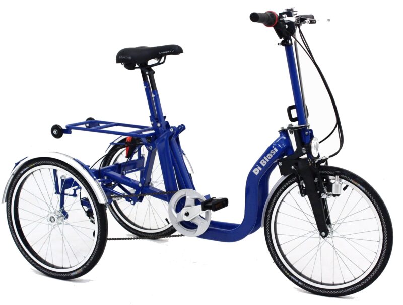 Bikehighway.com - Di Blasi R32 Folding 5 Speed Italian Tricycle