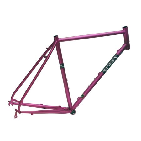 Bikehighway.com - Soma Fabrications Double Cross DISC Cyclo-Cross Frame - Matte Purple