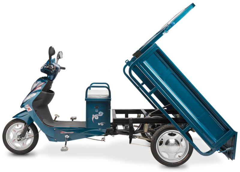 Bikehighway.com - PET 500W Electric WC 3 Wheel Cargo Tricycle Truck Scooter