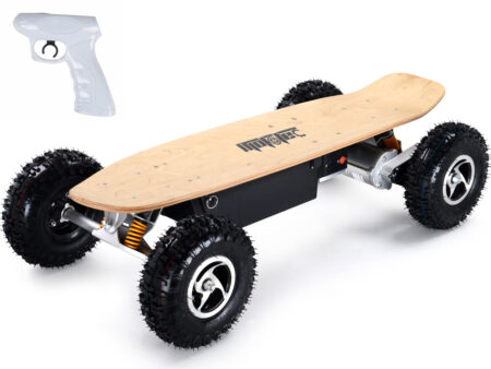 Bikehighway.com - MotoTec 1600w Dirt Electric Skateboard DUAL MOTOR