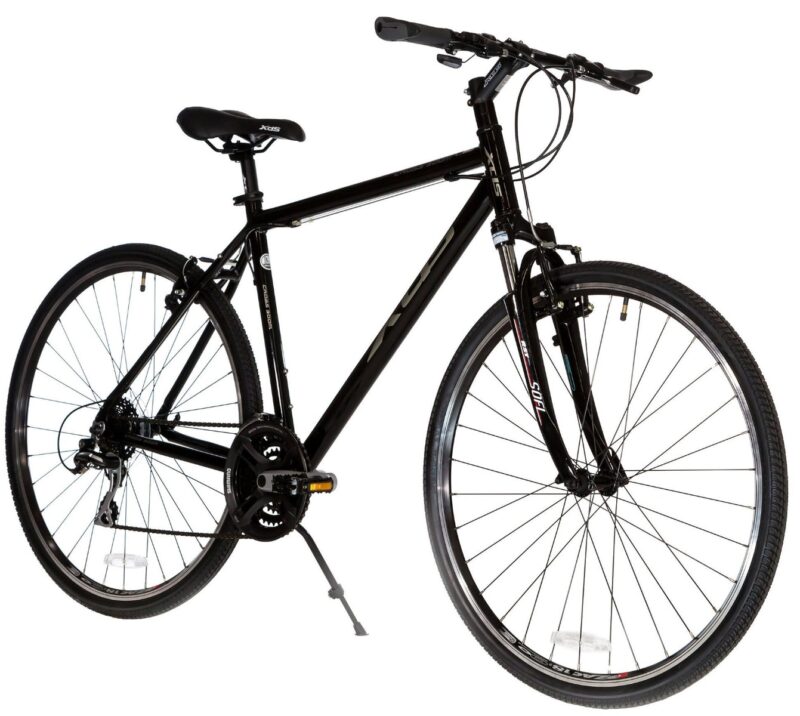 Bikehighway.com - XDS Men's Cross 300 24 Speed Hybrid Suspension Bicycle