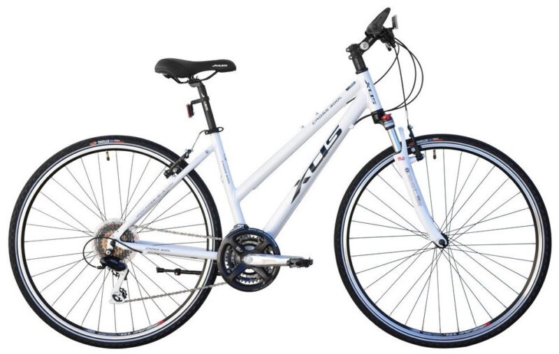 Bikehighway.com - XDS Women's Cross 300 24 Speed Hybrid Suspension Bicycle