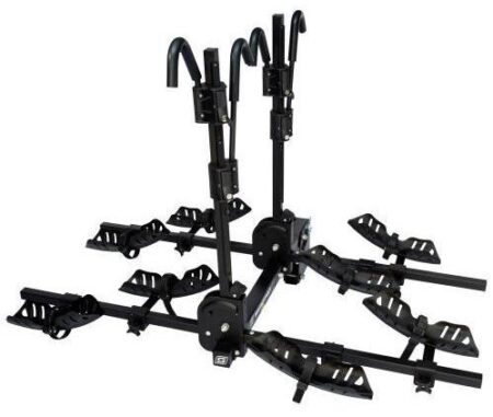 Bikehighway.com - Swagman Quad 2 Plus 2 4 Bike Platform Locking Hitch Rack