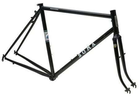 Bikehighway.com - Soma Pescadero Endurance Road Frameset - Black