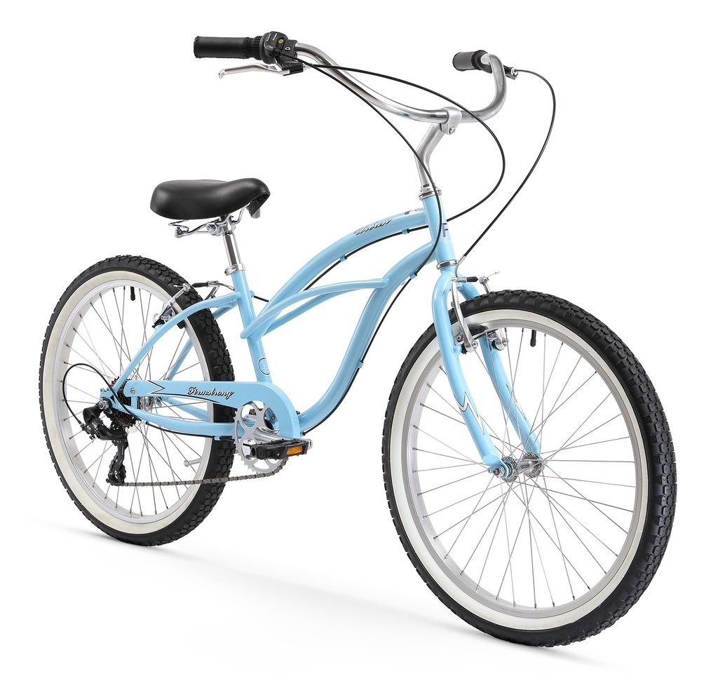 Bikehighway.com - Firmstrong 24" Women's Urban 7 Speed Cruiser