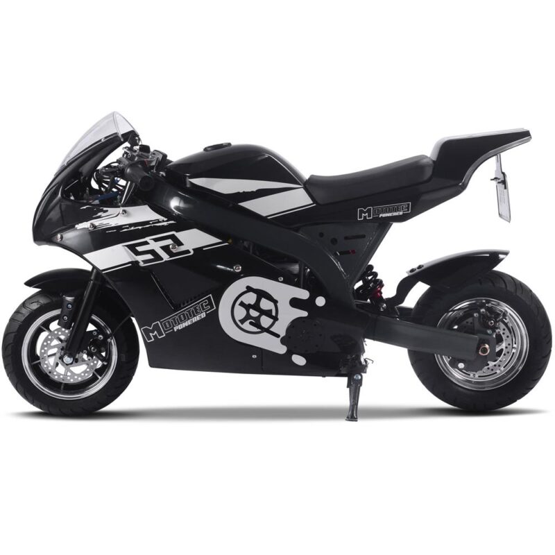 Bikehighway.com - MotoTec 1000w 48v Electric Superbike - Black