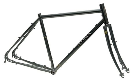 Soma Fabrications Saga 26" / 650b DISC Frame & Fork for Loaded Touring - Graphite