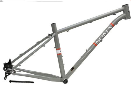 Bikehighway.com - Soma Fabrications Juice XC/Trail Hardtail Bicycle Frame - Battleship Gray