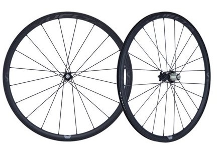 Bikehighway.com - Vuelta Carbon Pro V1 Hand Built Carbon Road Clincher Disc Wheelset