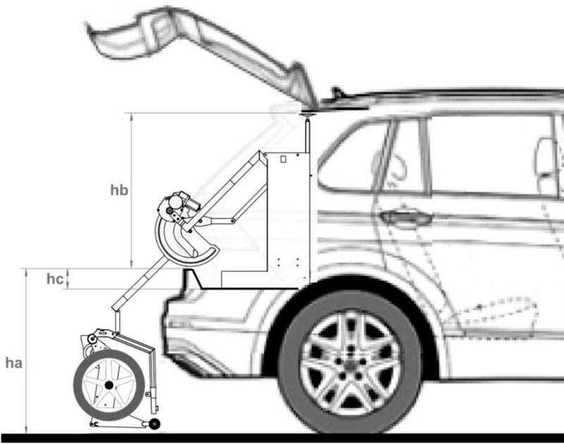 Di Blasi R30 Hoist For Car Trunk-3075777