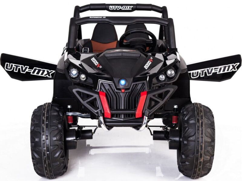 Bikehighway.com - Mini Moto UTV 4x4 12v Black (2.4ghz RC)