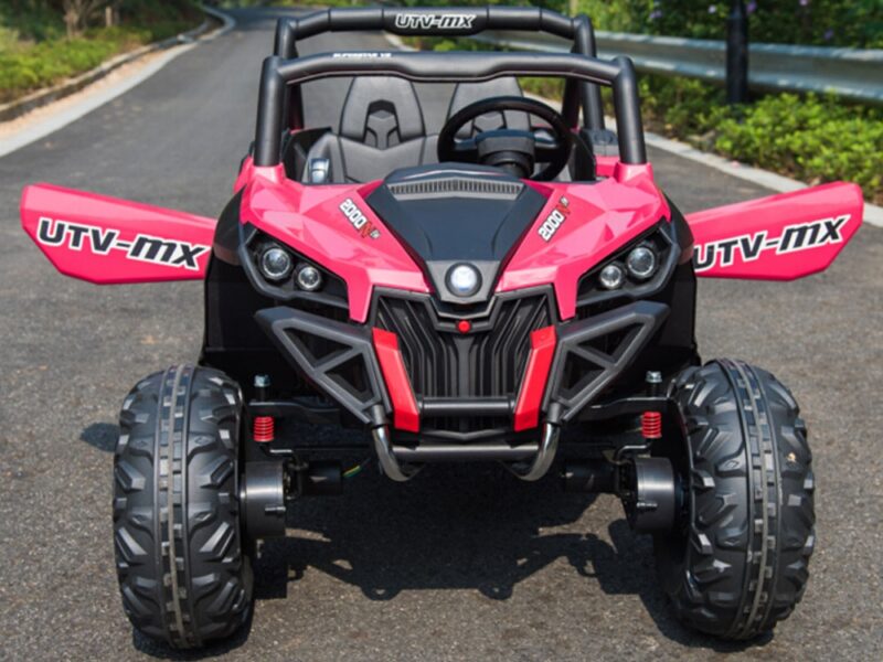 Bikehighway.com - Mini Moto UTV 4x4 12v Pink (2.4ghz Remote Control)