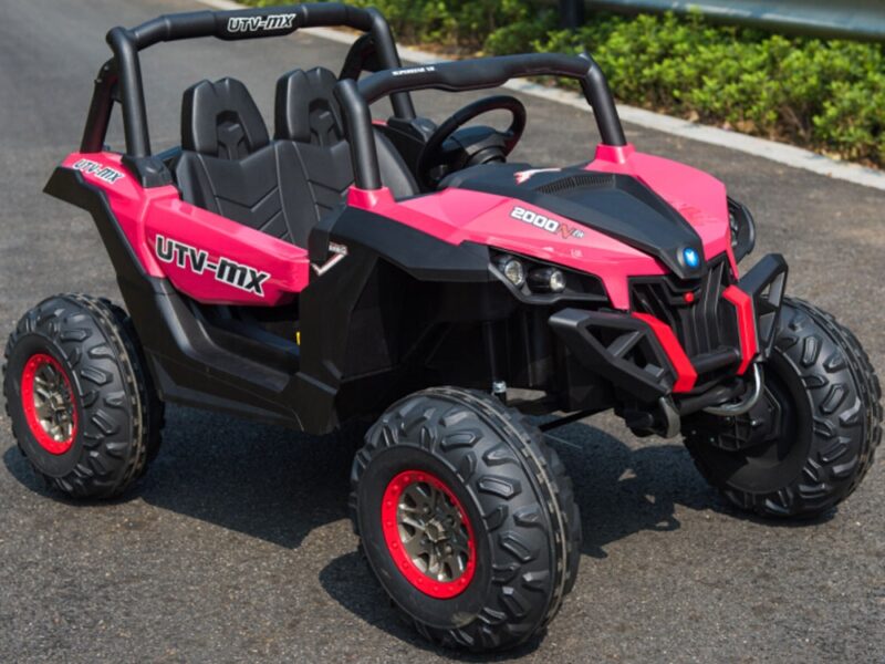 Bikehighway.com - Mini Moto UTV 4x4 12v Pink (2.4ghz Remote Control)