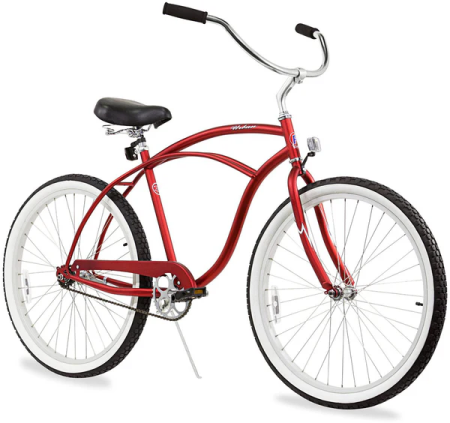 Firmstrong Men's 26" Steel Urban Single Speed Cruiser Bicycle - Chrome