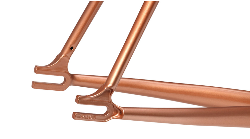 Soma Fabrications Rush Track Bicycle Frameset - Copper-3079979