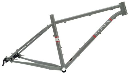 Bikehighway.com - Soma Fabrications Juice XC/Trail Hardtail Bicycle Frame - Gray - Gates Belt Drive