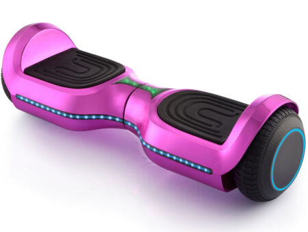 Bikehighway.com - MotoTec Hoverboard 24v 6.5" Wheel L17 Pro - Bluetooth - Pink