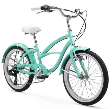 Bikehighway.com - Firmstrong Girl Urban 7 Speed Cruiser Bicycle - 20"