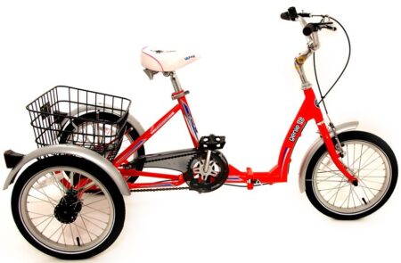 Bikehighway.com - Mission Space Genie Folding Tricycle -16"