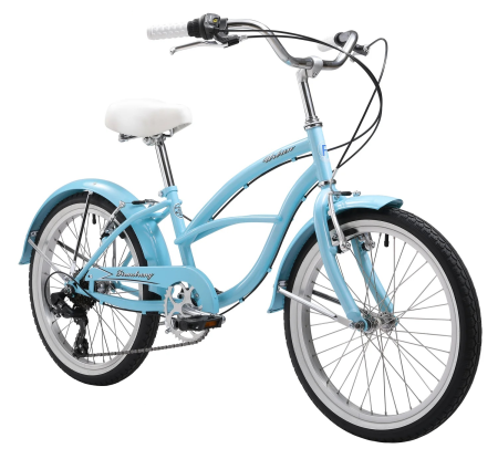 Bikehighway.com - Firmstrong Girl Urban 7 Speed Cruiser Bicycle - 20"