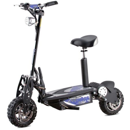 Bikehighway.com - MotoTec Chaos 2000w 60v Lithium Electric Scooter - Black