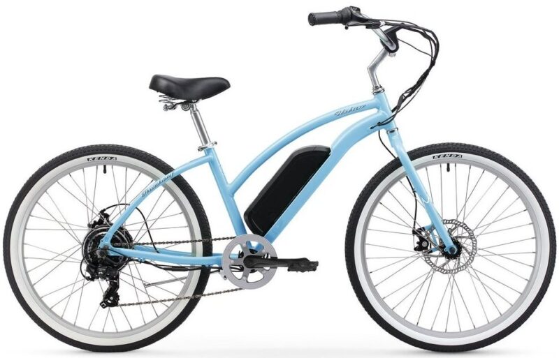 Bikehighway.com - Firmstrong Urban Lady Electric 26" 350W 7 Speed Beach Cruiser Bicycle