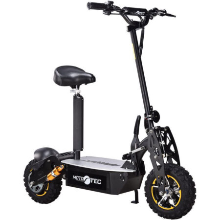 Bikehighway.com - MotoTec 2000W 48V Electric Scooter Black