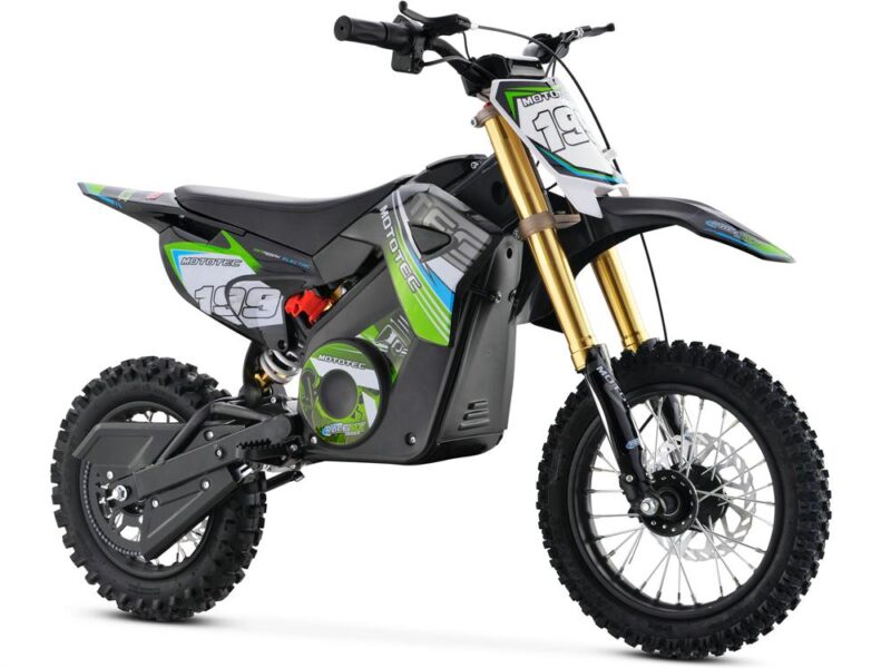 Bikehighway.com - MotoTec 36v 1000W Pro Electric Dirt Bike - Lithium - Green