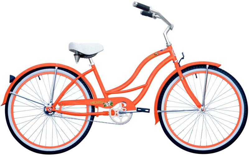 Bikehighway.com - Micargi 26" Tahiti Women’s Beach Cruiser - Single Speed