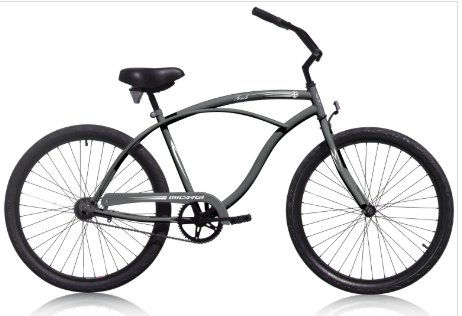 Bikehighway.com - Micargi Touch Men’s Beach Cruiser Coaster - 26"